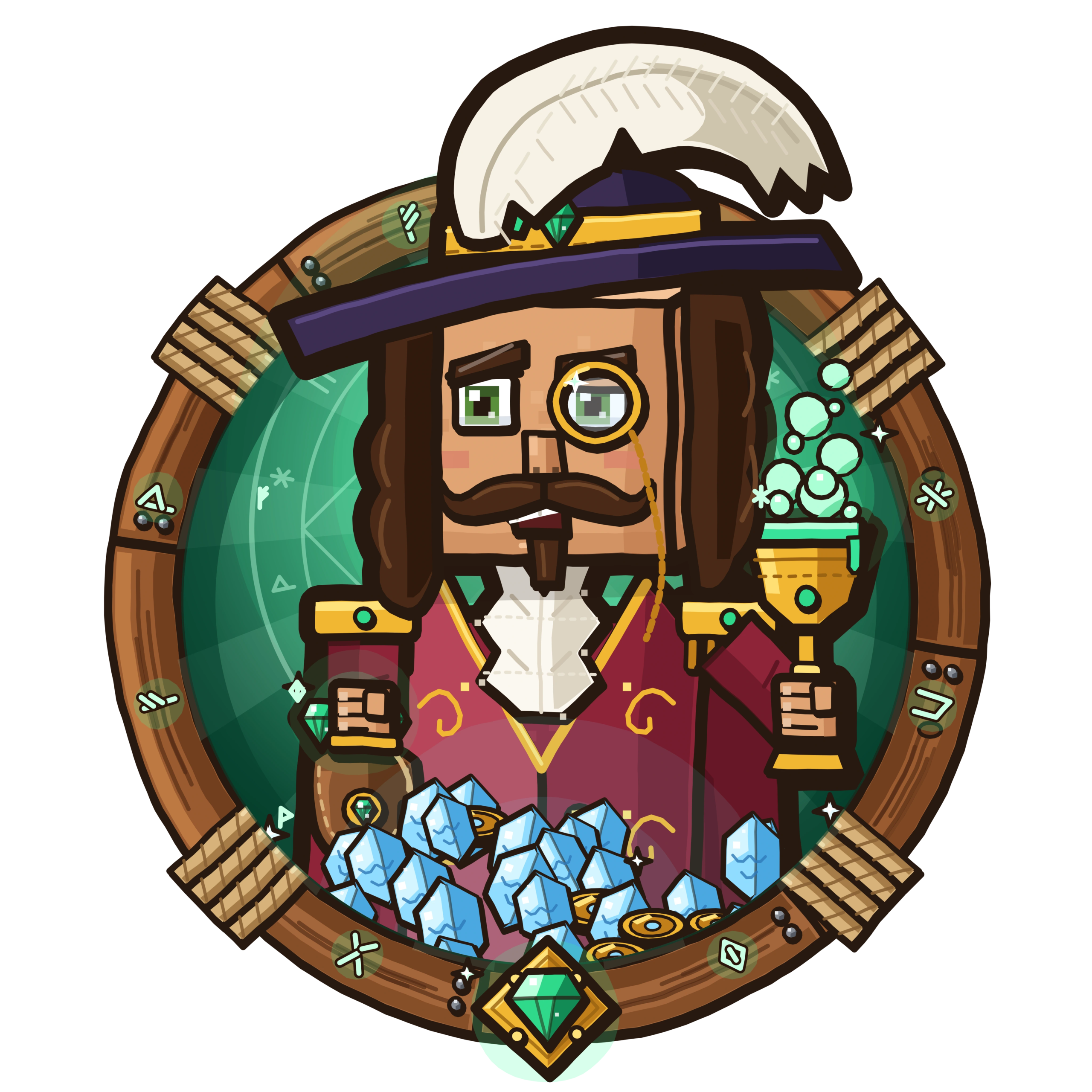Baron Rang (Permanent) + 1.000 Drachenjade